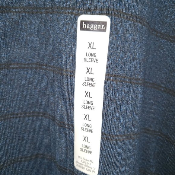 Men's haggar long sleeve xl NWT - Picture 7 of 8